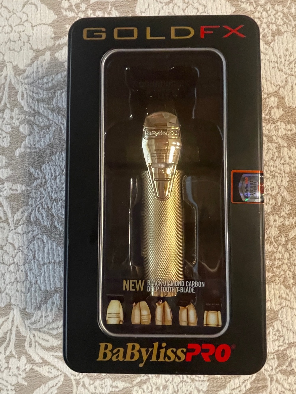 BaByliss Pro GoldFX Cordless Trimmer ā Gold and Black NIB